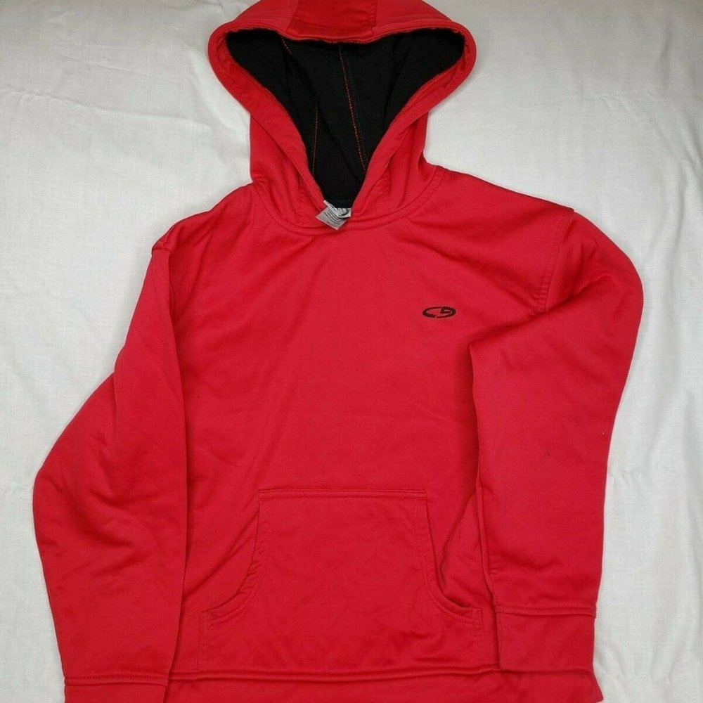 Solid Red Champion Hoodie